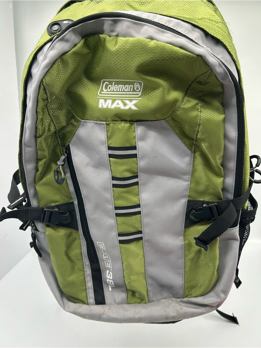 Coleman MAX Elate 38 Liter Olive Green and Gray Daypack